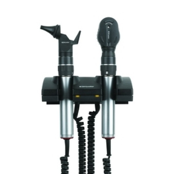 Keeler Practitioner Ophthalmoscope / Practitioner Otoscope Corded Wall Set (1964-P-2002)