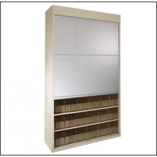 Amerson 7 Shelf Archive Cabinet With Tambour Door - A4 (3ARCTAMA4748)