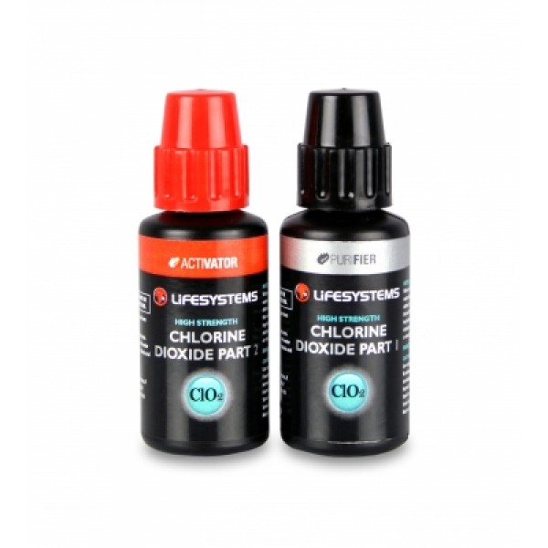 ** CURRENTLY UNAVAILABLE** Lifesystems Chlorine Dioxide Drops, 2 x 30ml (44010)