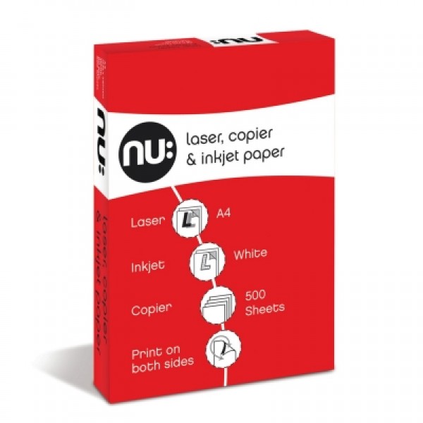 A4 Paper - Laser, Copier & Inkjet Paper 5 x 500 Sheets