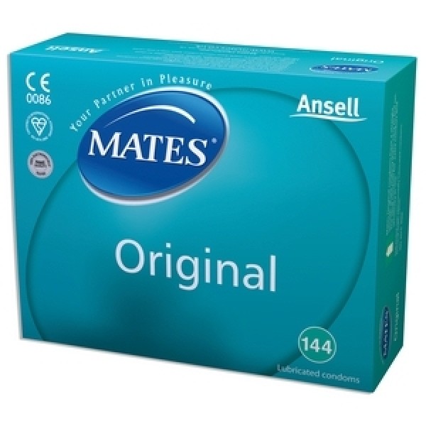 Mates Original Condoms Clinic Pack of 144 (MS1440R)