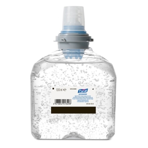 Purell Hygienic Hand Rub 1200ml Cartridge for TFX Dispenser (5476-04)