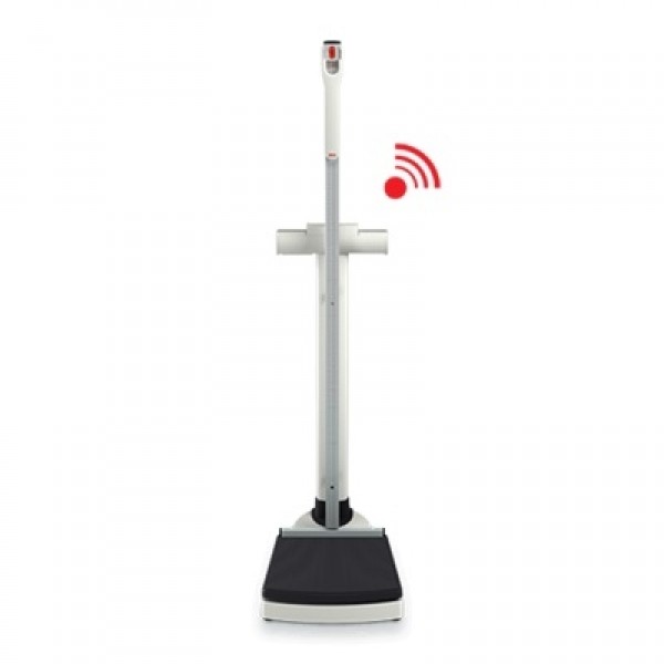 Seca 704s Wireless Column Scale with Integrated Measuring Rod