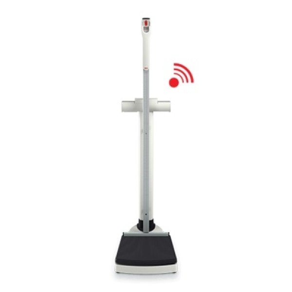 Seca 704s Wireless Column Scale with Integrated Measuring Rod