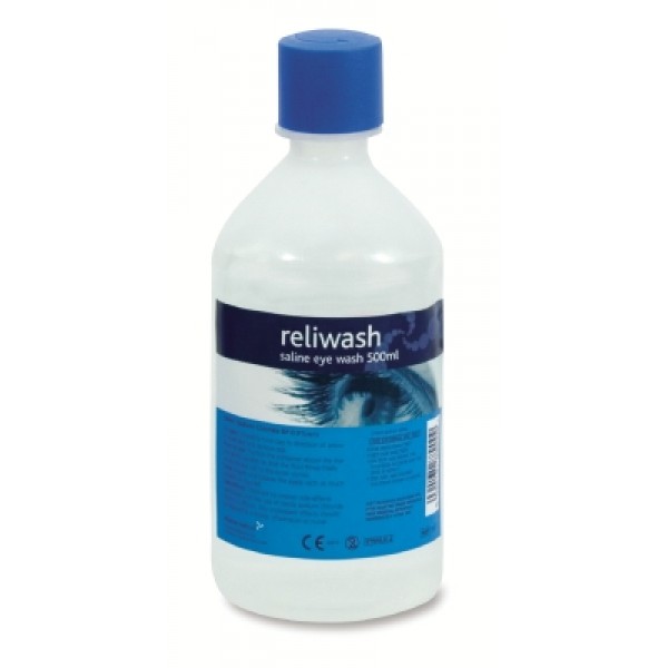Reliwash Saline Eyewash 500ml Bottle (RL900)