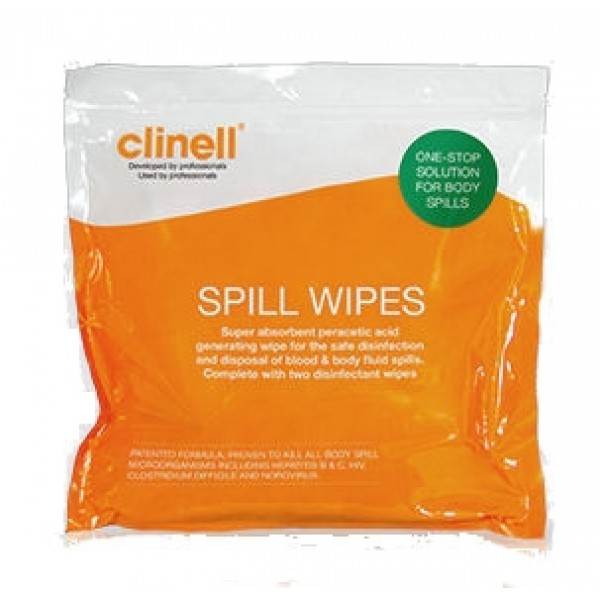 Clinell Spill Wipes 40x40cm (CSW1)