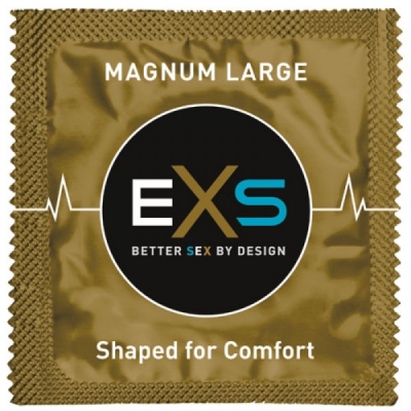 EXS Magnum Extra Large Condoms Bulk Pack of 100 (EXSMAGNUM100)