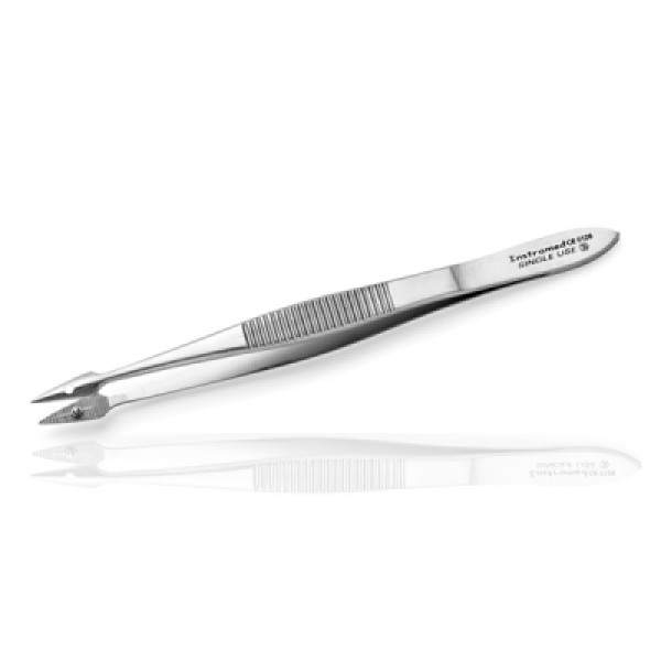 Instramed Sterile Hunter Splinter Forceps 10.5cm (S42-1255)