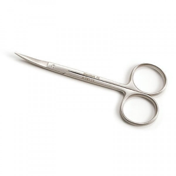 AW Reusable Iris Curved Scissors 4.5 Inch / 11cm (A.731.11)