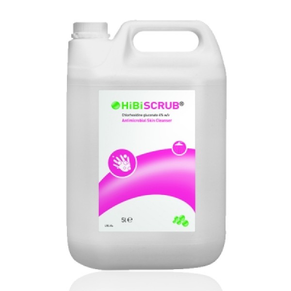 HiBiScrub 5 Litre Surgical Scrub (049-7594)-OUT OF STOCK