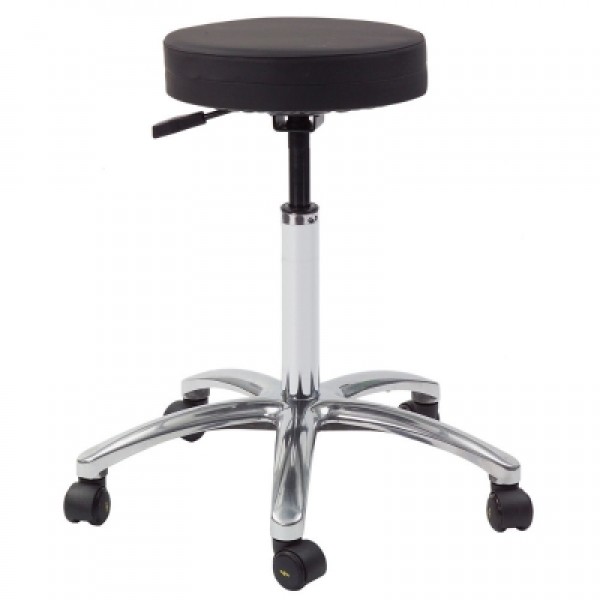 Bute Sugeons Stool Medium Height With A/S Castors (CA3008)