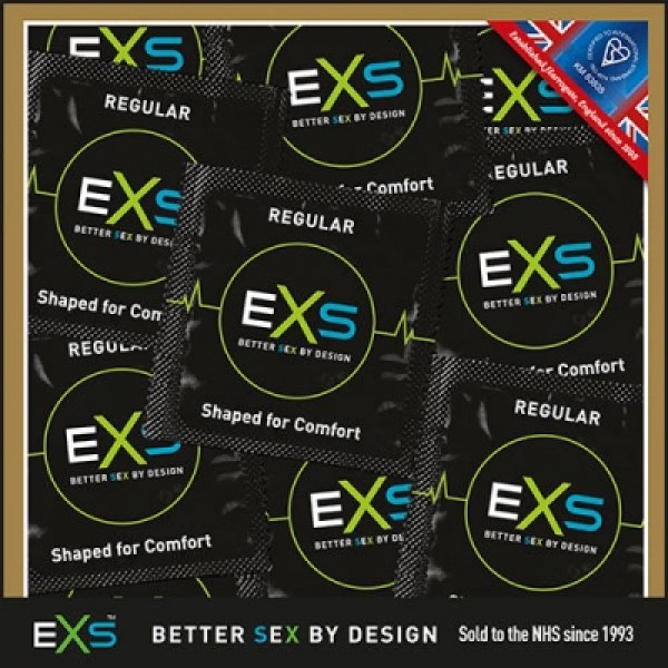 EXS Regular Condoms Bulk Pack of 500 (EXSREG500)