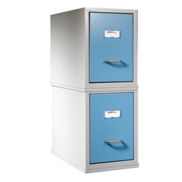 Amerson 2 Drawer Modular Filing Cabinet For (1 x 2) For FP25 Dental Records (3M6H101X2) 