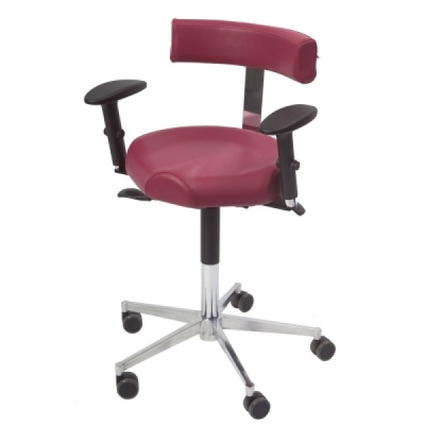 Handa Surgeons Chair Round Seat Adjustable Armrests (CA3642)