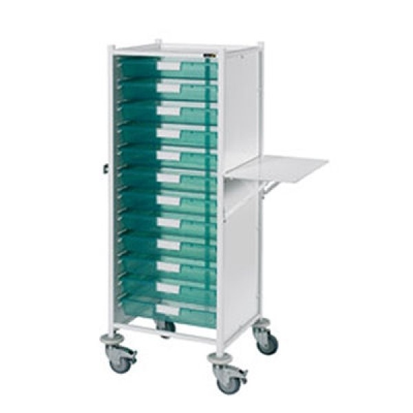 Sunflower Vista 120 Trolley - 12 Single Green Trays (Sun-MPT120G)