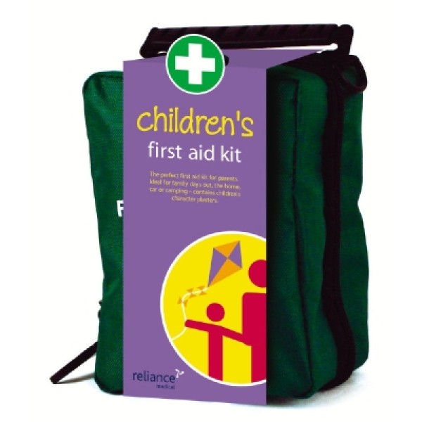 Reliance Childrens First Aid Kit in Green Helsinki Bag (RL153)