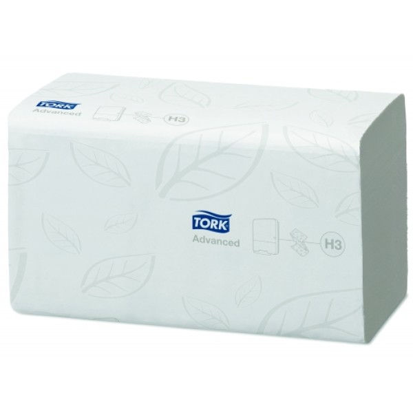 Tork Singlefold White Hand Towel for H3 System (290163)