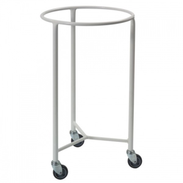 Beaver Soiled Linen Trolley Mild Steel - Single Ring (CA4701)