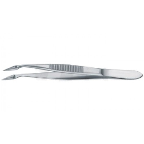 MMS Hunter Splinter Forcep Curved 10.5cm Sterile (MMS5068)