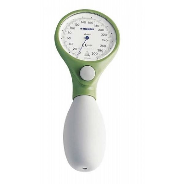 Riester Ri-San Palm Sphygmomanometer with Obese Cuff Green (LF1527-122)