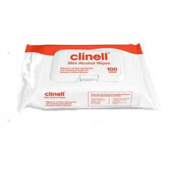 ** OUT OF STOCK** Clinell Alcohol Disinfection Wipes Large (Pack of 150) (CAW150L)