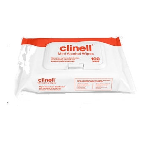 ** OUT OF STOCK** Clinell Alcohol Disinfection Wipes Large (Pack of 150) (CAW150L)