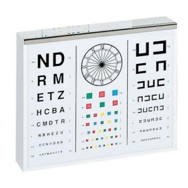 AW Illuminated Eye Test Chart for Children (AWS-H922)