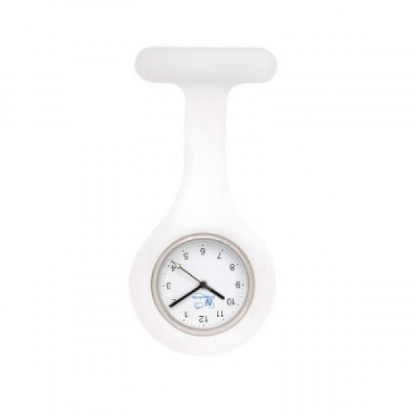 Funky Fobz Silicone Fob Watch - White (W43505W)