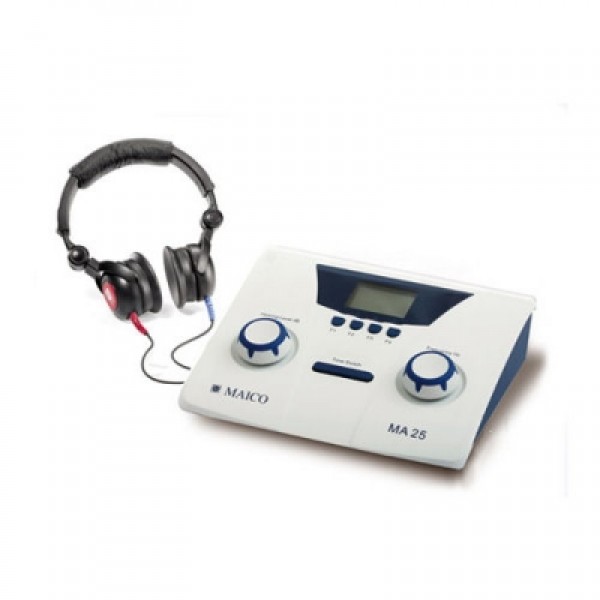 Maico MA25 Screening Audiometer With DD45 Headphones