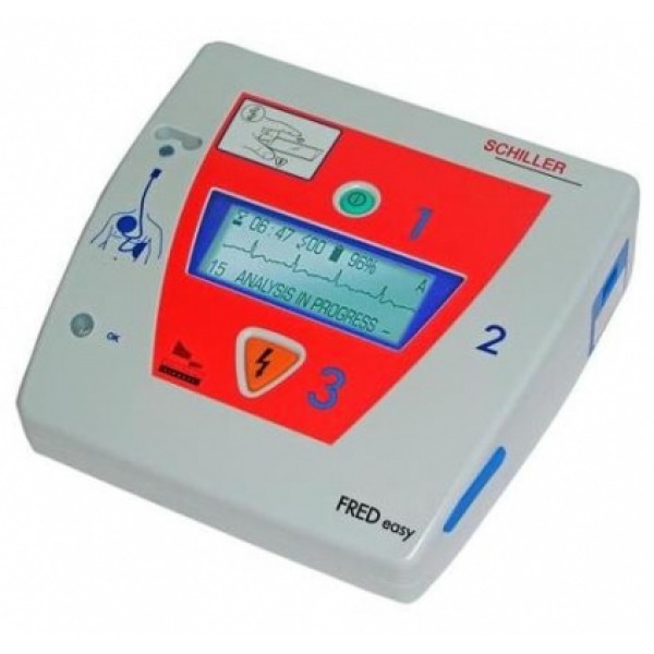 Schiller FRED Easy Fully Automatic Defibrillator with Metronome (1-58-3202)