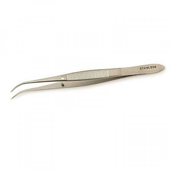 AW Reusable Dissecting Forceps Iris Curved 4.5 Inch (11cm) (B.201.12)