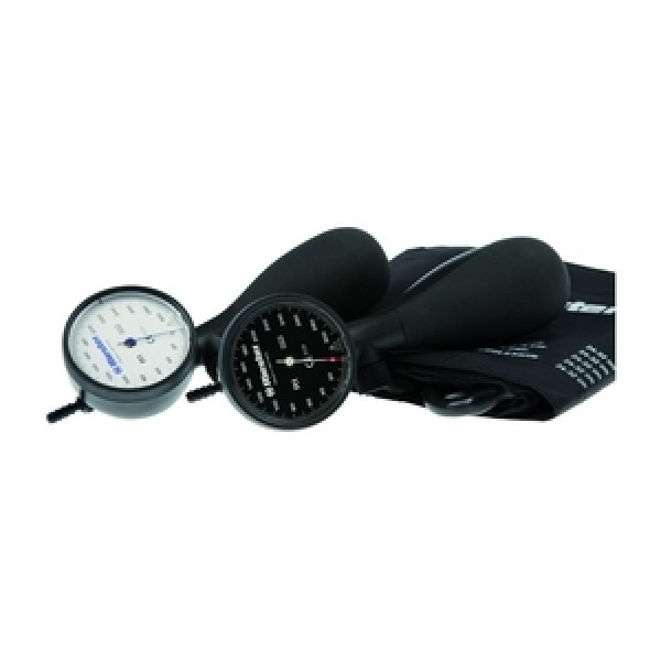 Riester R1 Shock-Proof Aneroid Sphygmomanometer with Child Cuff (Black) (1250-129)