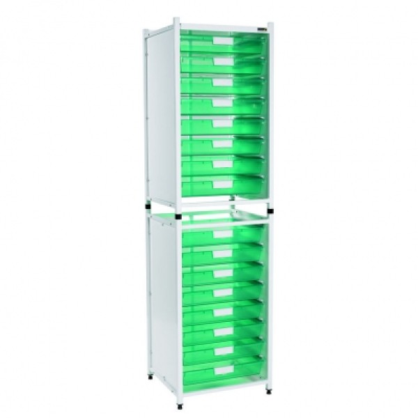 Sunflower Vista High Level Module - 16 Single Depth Green Trays (Sun-SM2/16G)