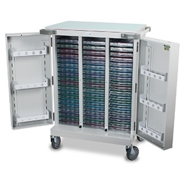 Bristol Maid Dispensing Tray Trolley - Double Door - 69 Tray Capacity - Biodose Compatible & Code Lock (UD450CL)
