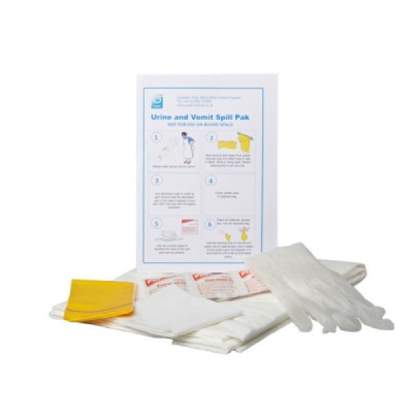 Guest Medical Urine and Vomit Spill-Pak With Super Absorbent Pads (H8734)