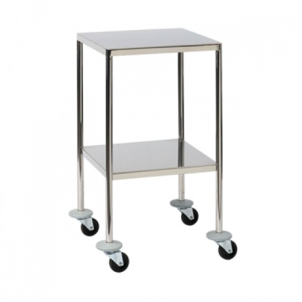 Beaver Flush-Welded Shelf Dressing & Instrument Trolley 450x450mm (CA4171)