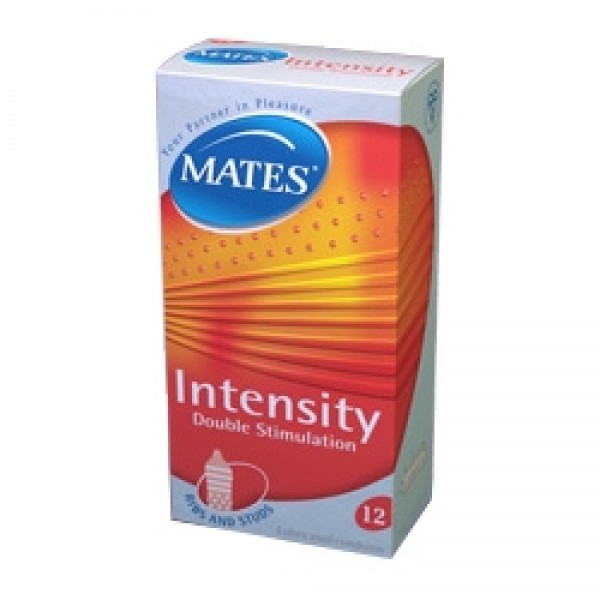 Mates Intensity Condoms Gross Pack (10 Packs of 144) ( MS10GIN)