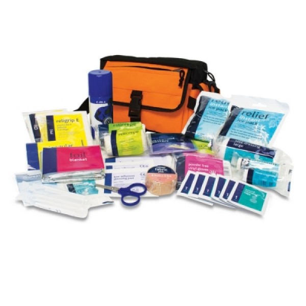 Reliance Compact Team 71 Piece First Aid Kit in Orange Strasbourg Bag (RL2158)