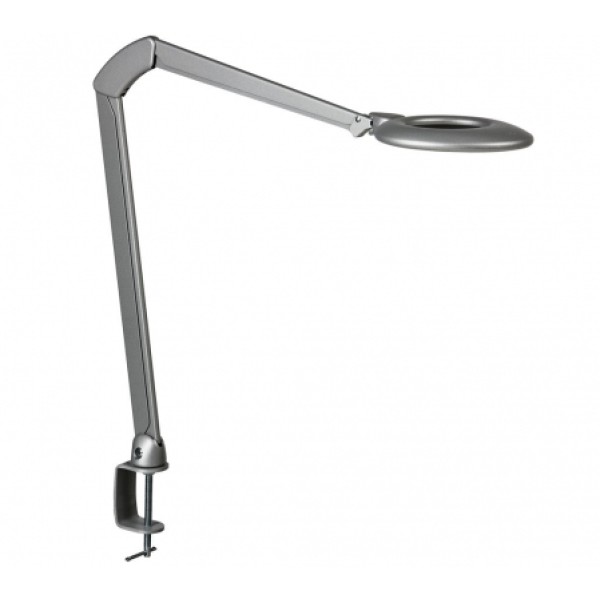 Luxo Ovelo LED Task Light Aluminium-Grey With Clamp (OVE025033)