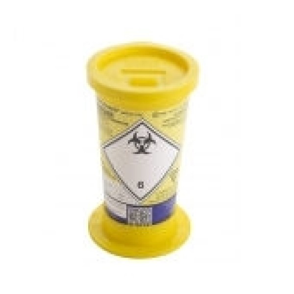 Daniels Sharpsguard Yellow 0.6 Litre Mini Sharps Bin (DD478YL)