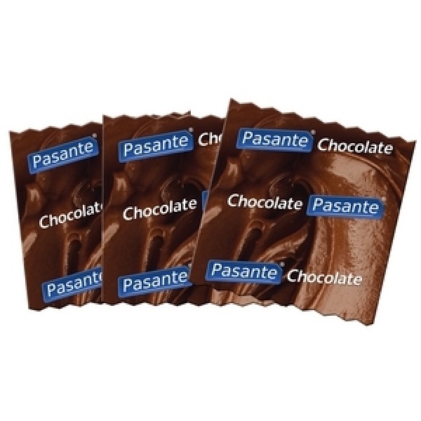 Pasante Flavoured Condoms, Chocolate, Polybag of 144 (C4066)