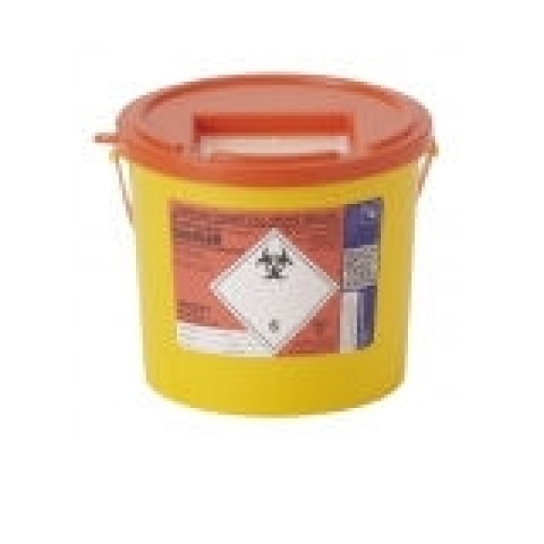 Daniels Sharpsguard Orange 7 Litre Sharps Bin (DD473OL)