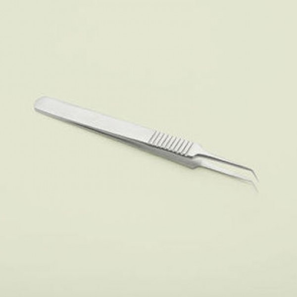 Blink Medical Angled Smooth Jewellers Forcep (Box of 10) (BM-HR100)