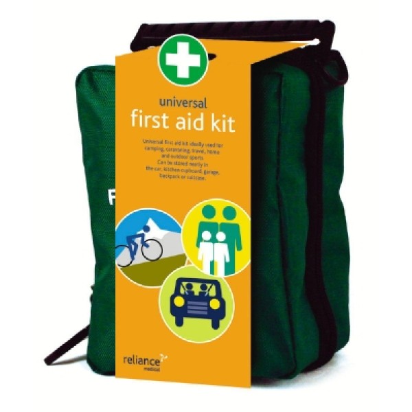 Reliance Universal First Aid Kit in Green Helsinki Bag (RL162)