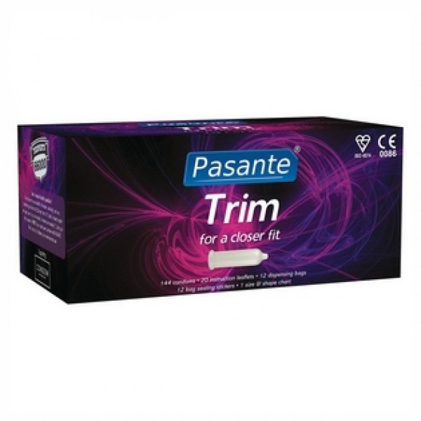 Pasante Trim Condoms, Clinic Pack of 144 (1100)