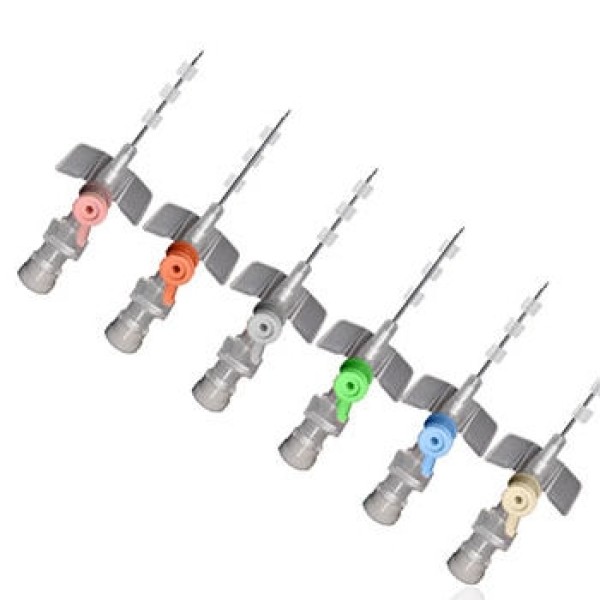 BD Venflon Peripheral IV Cannula with Injection Valve 16g Grey 45mm 