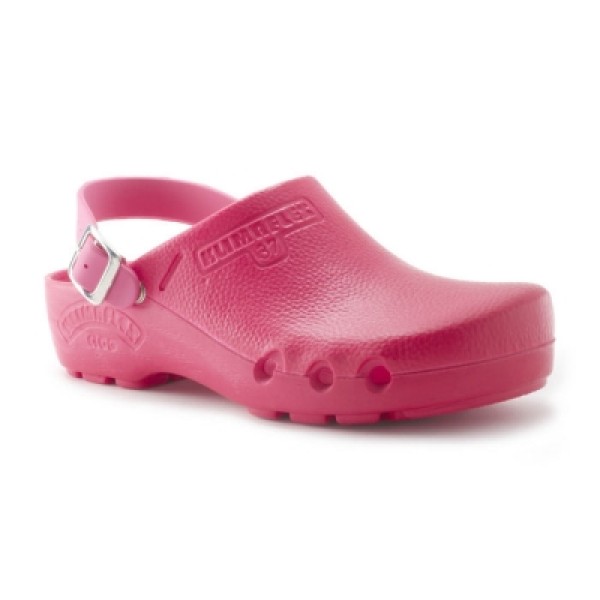 Toffeln Unisex Kilma Flex Clog Side Vents Heel Strap Fuchsia (0168F)