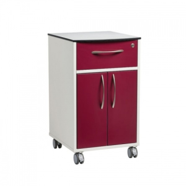 Beaver Chairside Cabinet WIth Medium Height Single Drawer And Cupboard (CA3961)