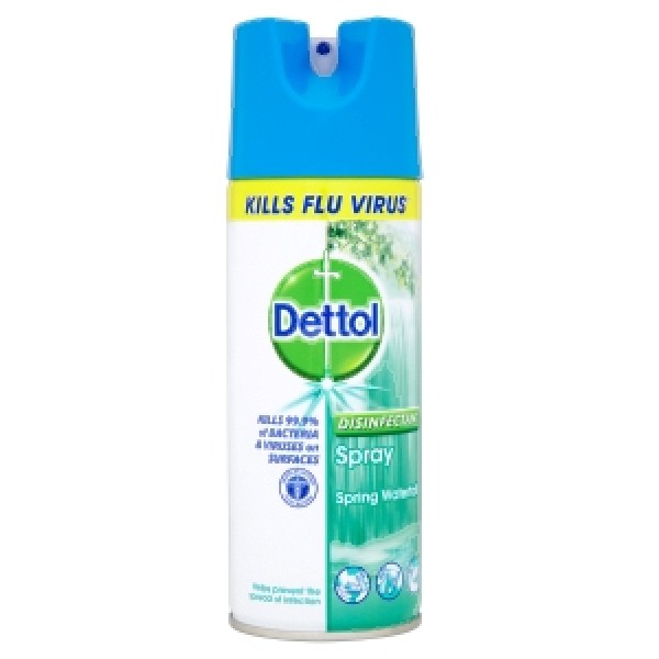 ** OUT OF STOCK** Dettol Disinfectant Spray 400ml Spring Waterfall