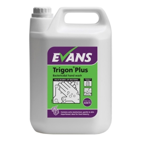 Evans Trigon Plus Hand Wash 5 Litre (CC0514B)